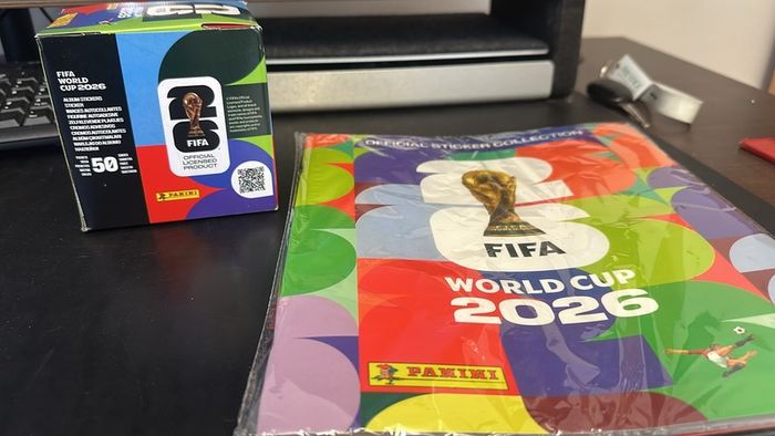 FIFA World Cup stickers + Album