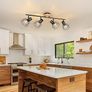 Spot Light Fittings for Ceilings Rotatable - Kitchen Lighting Ceiling Lights Wood - 4 Spotlights Ceiling Lights Black Wall Lights Living Room - Industrial Kitchen Lights E14 Wire Cage No Bulb Image 2