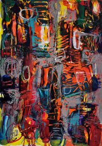 Abstract Art 21x30cm 01