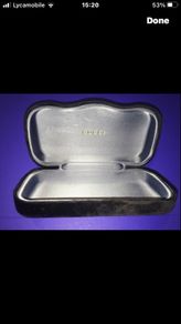 Gucci original Hard case glasses brand new