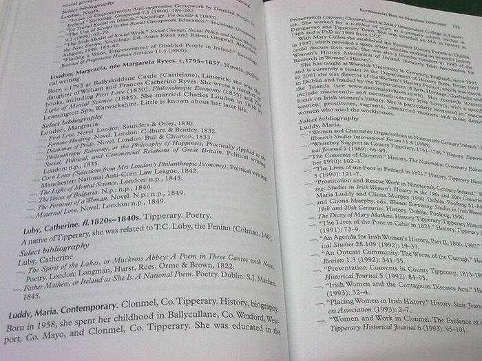 Dictionary of Munster women writers 1800-2000 Ireland Irish History