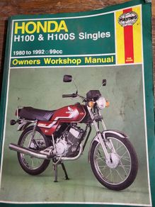 Honda H 100 Manual