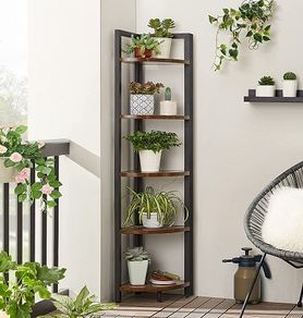 New Corner 5 Tier Bookcase - FREE P&P