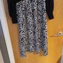 River Island  Black Fold Dreams Dress. S. M- 14-16.    B.N.W.T Image 2