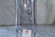 Scandinavian Art Glass Vase Iittala Finland