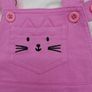 Stylish Baby Tshirt And Dungaree Set Blue Or Pink Sizes 6 Months-2 Years Image 5