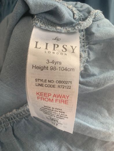 Girls Lipsy London Dress