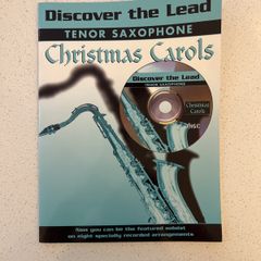 Discover the Lead Christmas Songs for Tenor Saxophone Book and CD