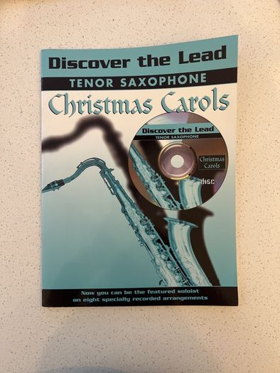 Discover the Lead Christmas Songs for Tenor Saxophone Book and CD
