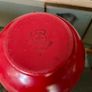 Vintage Made in Poland Red Enamel Teapot Image 9