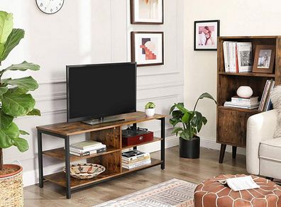 New TV Console Display Unit With 4 Shelves - FREE P&P