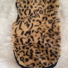 Georgeous Leopard Print Dog Jumper/Jacket/Coat Size Small BNWOT