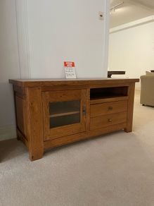 Solid Oak TV Cabinet