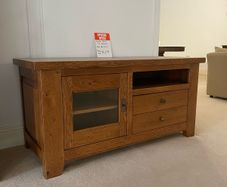 Solid Oak TV Cabinet