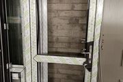 anthracite grey pvc door