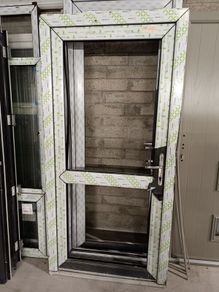 anthracite grey pvc door