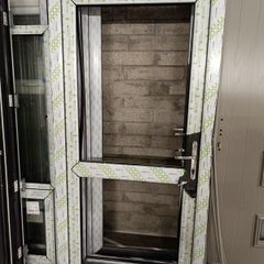 anthracite grey pvc door