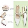 C.Paravano Slingback Flats for Women Image 2