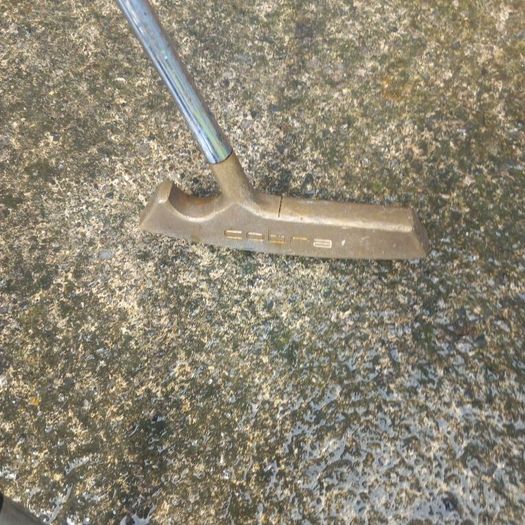 Mens macgregor golf clubs with  bag and trolley