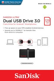 Sandisk Ultra Dual Usb 3.0 128GB Flash Drive