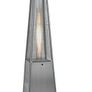 Outdoor heater Stainless Steel Pyramid Style 13kw Propane Burner with cover Image 2