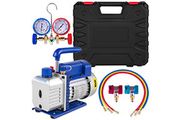 Refrigerant Vacuum Pump Kits 4.8CFM 1-3HP HVAC Refrigeration with Manifold Gauge for Household Air Conditioning