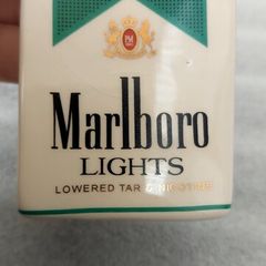 marlboro novelty ashtray,,buyer collects or pays postage, sold as seen, see pictures for condition,