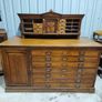 Early 20th century oak vestments cabinet Image 4