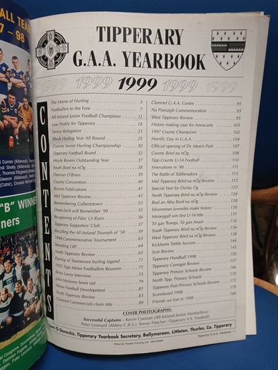 Tipperary GAA Yearbook 1999