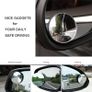 NEW SALE | Blind Spot Mirrors, Round Frameless 360 Degree Rotate Sway Adjustable HD Glass Convex Mirror Maximize RearView Universal for Car SUV Trucks Traffic Safety - Pack 2 Image 3