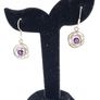 Handmade Sterling Silver And Amethyst Earrings Image 9