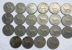 22 pound coins