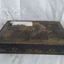 vintage Tin box, vintage glass beads, vintage lace Haberdashery Image 9