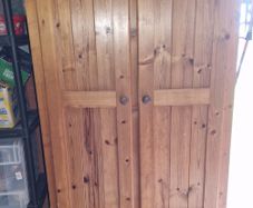 Pine wardrobe