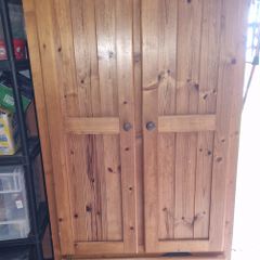 Pine wardrobe
