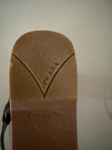 Prada wedge sandals size 39.5EU