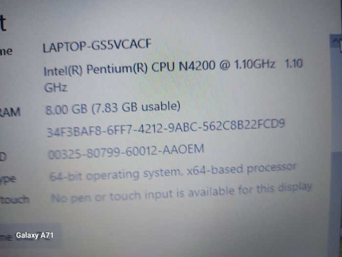 ACER ASPIRE ES1-533 series, Model N16C!, Red, 1.8 Terrabyte HDD, 8GB Ram, Intel Pentium CPU, N4200, 1.1GHz, Microsoft Edge, Chrome