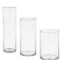 Glass Cylinder Vases - Wedding/Table Centrepieces, mix of vases Image 2