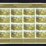 2005 Ireland Biosphere Reserves Stamp Sheetlet Plate 1A1A1A1A Fine CDS Used with Dublin cancel of 22nd April 2005 (Frist day of issued) on envelope extract. Image 2