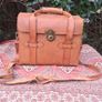 1940's Pigskin Leather Camera Shoulder Bag Image 2