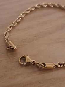 6inch gold plated bracelet