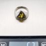 Sterling Silver Natural Baltic Amber  Ring Image 8