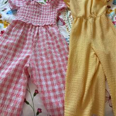 Girls summer jumpsuits 3-4 years