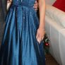 Stunning Teal Blue TY / Debs Dress Image 3