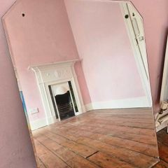 Vintage bevelled mirror