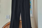 Vintage Y2K Quin and Donnelly black tailored bootcut ladies trousers size 10 2000s