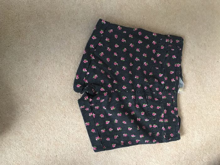 topshop high waist shorts 10
