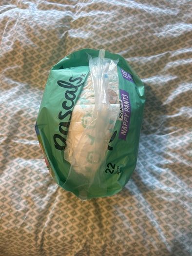 Rascals size 7 nappy pants