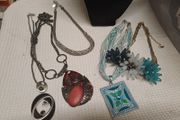 Modern evening style necklace bundle