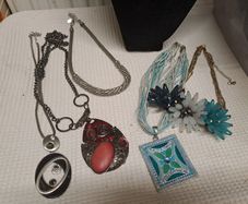 Modern evening style necklace bundle